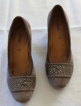 Eleganter Gabor Pumps Gr. 5 ½ oder 39 mit Strass - Gachenbach