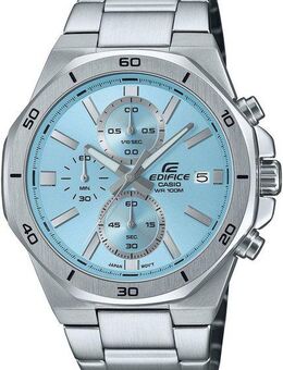 CASIO EDIFICE Chronograph EFV-640D-2BVUEF, Quarzuhr, Armbanduhr, Herrenuhr, Edelstahlarmband, analog, Tag