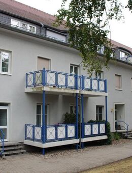 Provisionsfreie 2-Raumwohnung mit Balkon im Erdgeschoss in Oschatz OT Fliegerhorst zu vermieten !!! - Oschatz