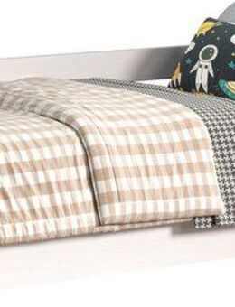 Home affaire Holzbett Avesta Bett Ausziehbett Daybett Gästebett Funktionsbett (1-tlg), Weißes Massivholz Bett mit Auszieh-Funktion - 90x200 cm Liegefläche