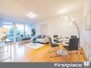 FIRSTPLACE - Helle 2-Zimmer-Wohnung mit schönem Ausblick und Süd-Loggia - München