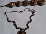 Bernstein Schmuck (Armband und Kette) - Florstadt