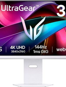 LG 32G810SA-W.AEU LED-Monitor (80 cm/32 ", 3840 x 2160 px, 4K Ultra HD, 1 ms Reaktionszeit, 144 Hz, IPS-LCD)