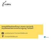 Immobilienkauffrau/-mann (m/w/d) Asylbewerberunterbringung Teilzeit - Fürstenfeldbruck