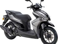 Luxxon Motorroller MaXXity 2 125, E5+, grau, 125 ccm, 85 km/h, Euro 5+, USB zum Laden externer Geräte (5V)