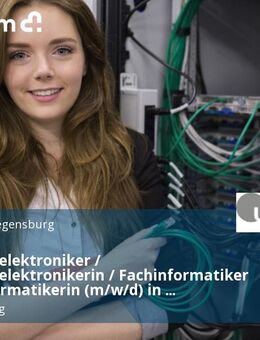 IT-Systemelektroniker / IT-Systemelektronikerin / Fachinformatiker / Fachinformatikerin (m/w/d) in Vollzeit / Teilzeit - Regensburg