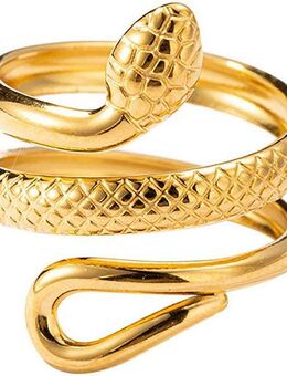 Firetti Fingerring Schmuck Geschenk Damenring Schlange, Made in Germany