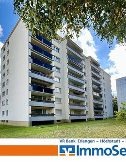 Barrierefreie 2-Zimmer-Wohnung mit Westbalkon - Erlangen