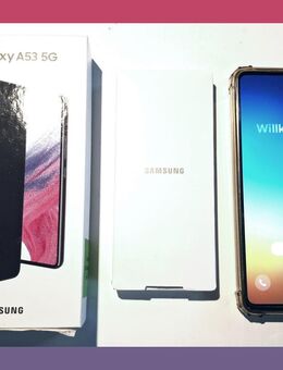 Samsung Galaxy A53 5G 128GB in Awesome Black mit Schutzhülle in OVP - Dassel