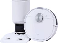 ECOVACS Nass-Trocken-Saugroboter DEEBOT N10 Plus, 4300PA, LiDAR Navigation, Absaugstation, für Hartboden, Teppich, Weiss