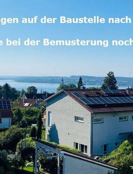 Energiebewusst Wohnen mit See.-/Alpensicht: 4.0 Zi. Dachgeschosswohung in kleiner Anlage mit 4 Parteien. - Überlingen