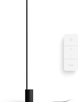 Philips Hue Smarte LED-Leuchte Bundle Gradient Signe Stehleuchte schwarz, Abschaltautomatik, Bluetooth, CCT - über Fernbedienung, Dimmer, Dimmfunktion, Farbsteuerung, Farbwechsel, Fernbedienung, Infrarot inkl., Leuchtdauer einstellbar, Memoryfunktion,...