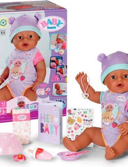 Baby Born Babypuppe Eva, 43 cm (Set, 11-tlg)