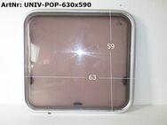 Wohnmobil-Badfenster mit Rahmen ca 63 x 59 V-X/B Polyplastic 43R-001745 0405 / SGDT004 SW40E029E8 Roxite PMMA - Schotten Zentrum