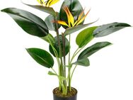 Kunstpflanze Strelitzienpflanze im Topf, I.GE.A., Höhe 62 cm, Kunstblumen Zimmerpflanze