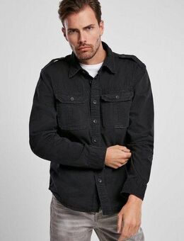 Brandit Langarmhemd Brandit Herren Vintage Shirt (1-tlg)