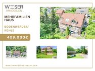 Traumhaftes Mehrfamilienhaus in idyllischer Lage in Bodenwerder/ Rühle - Einmalige Kapitalanlage! - Bodenwerder (Münchhausenstadt)