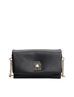 Tommy Hilfiger Umhängetasche TH MODERN MINI CROSSOVER, Damen Minibag, Crossbag, Clutch mit edlem TH-Logoemblem