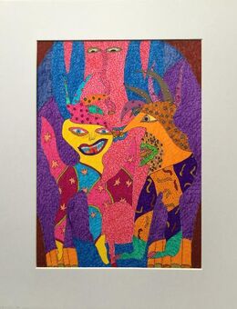 OriginalGemälde v. JOHANN LESCHINKOHL (1948), "Unerfüllte Liebe" (2019)!! - Berlin