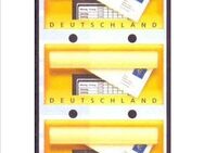BRD: ATM MiNr. 5, "Briefkasten", ohne Werteindruck, 5er-Streifen ohne und mit Zählnummer, postfrisch - Brandenburg (Havel)
