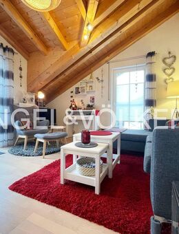 Gemütliche 2-Zimmer-Dachgeschosswohnung mit Bergblick in ruhiger Lage von Ainring - Ainring