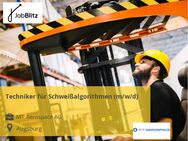 Techniker für Schweißalgorithmen (m/w/d) - Augsburg