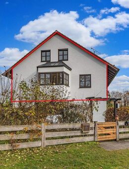 Wohngenuss auf 2 Ebenen: 3-4-Zimmer-Maisonette-Wohnung in idyllischer, ruhiger und grüner Lage. - Grafing (München)