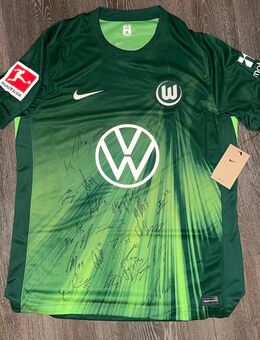 Wolfsburg Trikot – vom gesamten Team signiert - Hamburg