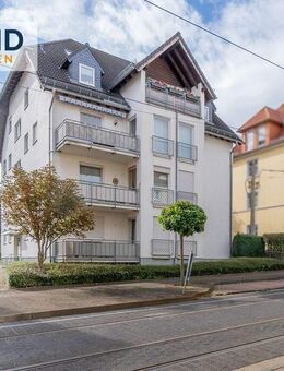 Lichtdurchflutete 2-Zimmer-Wohnung mit Balkon in gepflegtem Wohnhaus - attraktive Kapitalanlage in Gotha - Gotha