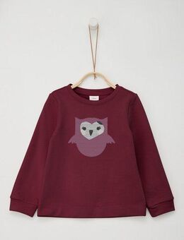 s.Oliver Junior Sweatshirt mit Eule Aus Pailletten