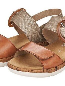 Remonte Keilsandalette, Sommerschuh, Riemchensandale, praktische Klettverschlüsse