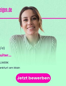 Recruiter (m/w/d) - Frankfurt (Main)