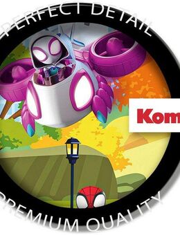 Komar Fototapete Digitaldruck Vlies - Spidey Scavenger Hunt - Größe 300 x 250 cm, glatt, bedruckt, (Packung, 1 St), Kinderzimmer