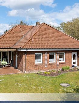 Bad Zwischenahn: Wohnen auf einer Ebene, solider Bungalow in ruhiger Lage, Obj. 8528 - Bad Zwischenahn