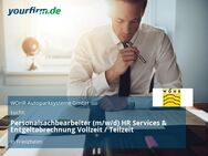 Personalsachbearbeiter (m/w/d) HR Services & Entgeltabrechnung Vollzeit / Teilzeit - Friolzheim