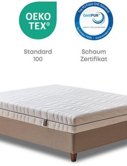 Komfortschaummatratze Royal Comfort 7, Matratze 90x200, 140x 200 cm & weitere Größen, Yatas Bedding, 22 cm hoch, 7-Zonen, H2 / H3, wendbar, ergonomisch, atmungsaktiv