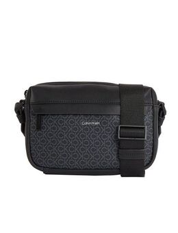 Calvin Klein Mini Bag CK MUST CAMERA BAG MONO, Herren-Umhängetasche, Crossbody Bag mit breitem Schulterriemen
