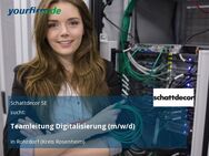 Teamleitung Digitalisierung (m/w/d) - Rohrdorf (Bayern)