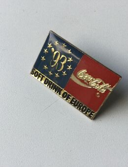 Coca-Cola Sammler Pin Soft Drink of Europe 1993 - Fulda