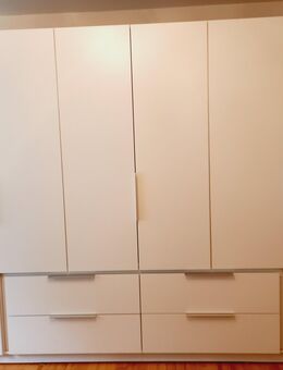 Kleiderschrank mit Innenspiegel, weiß - Ulm