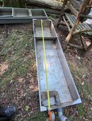 Nachlass Fischzucht Brutrinnen aus Edelstahl an. in 57539