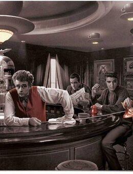 Reinders! Poster Java Dreams Monroe, Dean, Presley, Bogart, (1 St)