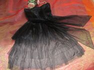 NEU * Black swan * Ballerina- Style * Cocktail * Abend * Ausgeh * Bustier * Chiffon * Mesh * Tüll * Mini- Kleid "H&M" Gr. 34- 36/ XS- S * schwarz * Gothic * - Riedlingen