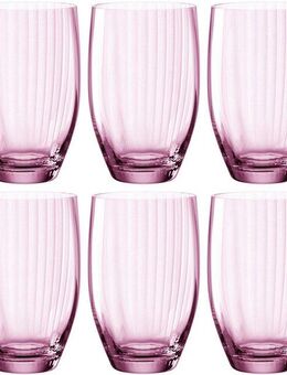 LEONARDO Longdrinkglas POESIA, Kristallglas, 460 ml, 6-teilig