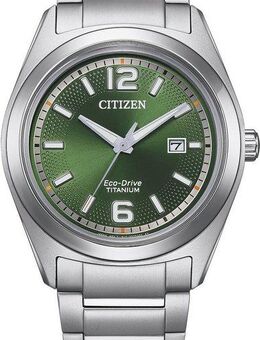 Citizen Solaruhr AW1641-81X, Armbanduhr, Herrenuhr, Titan, Datum