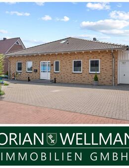 Mettingen | Seltene Gelegenheit - Stilvoller Bungalow mit moderner Technik, zwei Carports und Sackgassenlage - Mettingen