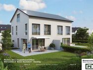 großer Südgarten - elegante Doppelhaushäflte - Baubeginn bereits erfolgt - Gauting