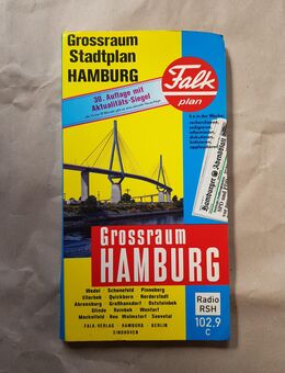 Falk Stadtplan Grossraum Hamburg 30. Auflage - Hamburg Wandsbek