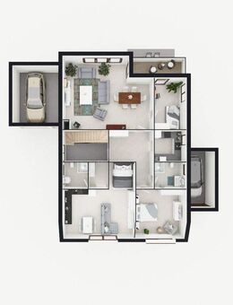 Großzügiges Einfamilienhaus direkt am Waldrand von Münster-Mecklenbeck - Münster