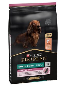 PURINA PRO PLAN Small & Mini Adult Sensitive Skin - Sparpaket: 2 x 7 kg